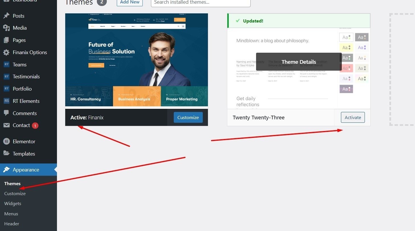 Theme Installation – WordPress Themes & Plugin