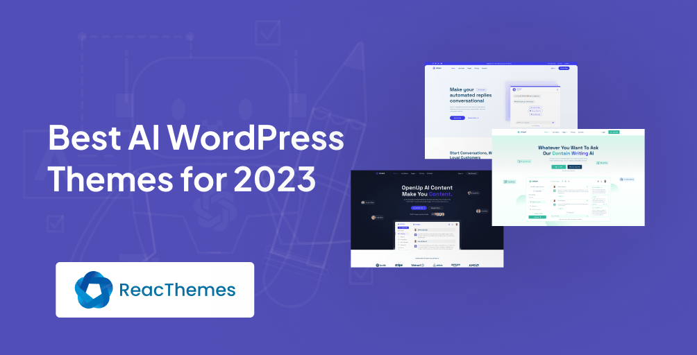 Best AI WP Theme - Reacthemes