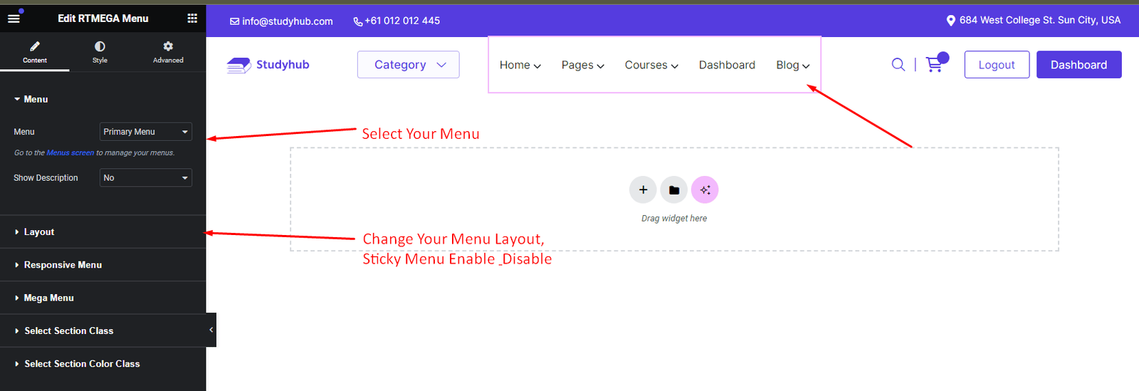 Moving Header Menu Header Menu Options – WordPress Themes & Plugin